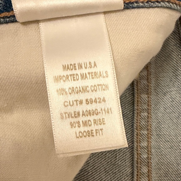 Agolde Distressed Denim Jeans - Picture 4 of 8